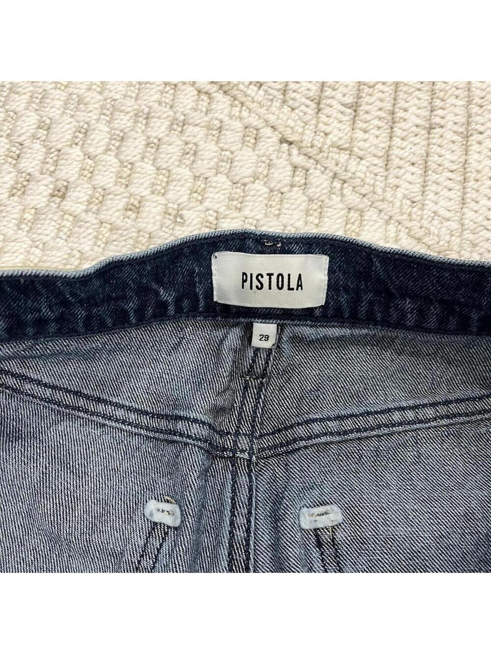 Pistola Cassie Super High Rise Straight Jeans - Picture 4 of 6